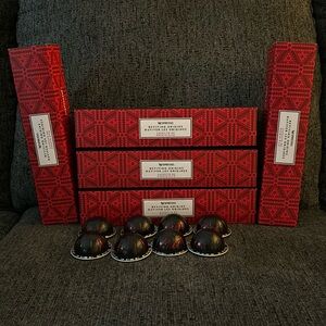 Nespresso Double Espresso Cafecito de Puerto Rico-5 sleeves plus 8 loose pods